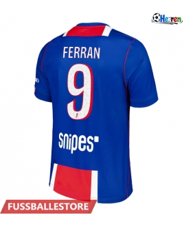 Günstige Paris Saint-Germain Ferran Torres #9 Heimtrikot 2026-27 Kurzarm